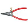 Gedore 6700220 montážní nářadí Vhodné pro (kleště na pojistné kroužky) vnější kroužky 4-9 mm Tvar hrotu zahnutý o 30°