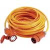 AS Schwabe 59643 napájecí prodlužovací kabel 32 A oranžová 25.00 m H07BQ-F 5G 6 mm² s fázovým měničem