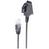 Shiverpeaks DSL kabel [1x telefonní zástrčka TAE-F - 1x RJ45 zástrčka] 3 m černá