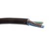 RS PRO Napájecí kabel 3žilový 100 m Polyvinylchlorid plášť, Černá, vnější průměr: 9.4 mm OD, 500V 70 °C RS PRO Napájecí kabel 3žilový 100 m Polyvinylchlorid plášť, Černá, vnější průměr: 9.4 mm OD, 500V 70 °C