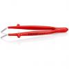 Pinzeta, celková délka: 142mm Antimagnetický, Nerezová ocel Hladký špička Knipex Pinzeta, celková délka: 142mm Antimagnetický, Nerezová ocel Hladký špička Knipex