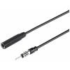 Renkforce 1 m prodlužovací kabel pro autoanténu DIN 150 Ω černá RF-5087926 Renkforce 1 m prodlužovací kabel pro autoanténu DIN 150 Ω černá RF-5087926