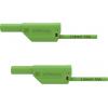 Schützinger VSFK 8500 / 1 / 100 / GN bezpečnostní měřicí kabely 4 mm zástrčka 4 mm zástrčka 100.00 cm zelená 1 ks