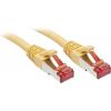 LINDY 47768 RJ45 síťové kabely, propojovací kabely CAT 6 S/FTP 10.00 m žlutá s ochranou 1 ks LINDY 47768 RJ45 síťové kabely, propojovací kabely CAT 6 S/FTP 10.00 m žlutá s ochranou 1 ks