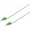 VOLTCRAFT MSB-200 měřicí kabel lamelová zástrčka 2 mm lamelová zástrčka 2 mm 0.60 m zelená 1 ks