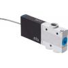 Pneumatický solenoidový/řídicí regulační ventil 3/2 uzavřený monostabilní, řada: MHE4-MS1H-3/2G-1/4-K Metrické