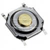 Tlačítko spínací SMD IT-1187-160GM-G, 12 V / 50 mA, výška 1,5 mm