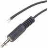 VOLTCRAFT XL-AC35DG jack konektor 3.5 mm jack zástrčka 3,5 mm - kabel s otevřenými konci mono Pólů:2 1 ks