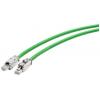Siemens Cat6a Ethernetové kabely, řada: 6XV, Zelená, 80V 2 m, typ pláště: Stíněné Siemens Cat6a Ethernetové kabely, řada: 6XV, Zelená, 80V 2 m, typ pláště: Stíněné