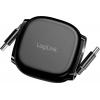 LogiLink Kabel USB-C USB 2.0 USB-C ® zástrčka 1.00 m černá oboustranně zapojitelná zástrčka, Pro povolování CU0500 LogiLink Kabel USB-C USB 2.0 USB-C ® zástrčka 1.00 m černá oboustranně zapojitelná zástrčka, Pro povolování CU0500
