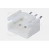 Jednořadá vidlice DS1066-3MVW6S, 1×03, rozteč 2 mm, bílá