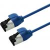 Roline 21.15.3252 RJ45 síťové kabely, propojovací kabely CAT 8.1 U/FTP 0.5 m modrá 1 ks Roline 21.15.3252 RJ45 síťové kabely, propojovací kabely CAT 8.1 U/FTP 0.5 m modrá 1 ks