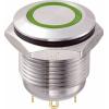 TRU COMPONENTS GQ16F-10E/J/G/12V, 701880 tlačítko antivandal, 16 mm, 48 V/DC, 2 A, 1 ks