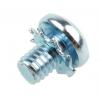 RS PRO Šroub s podložkami, Lesklý zinek, Ocel Kónická, délka: 6 mm Pružina RS PRO Šroub s podložkami, Lesklý zinek, Ocel Kónická, délka: 6 mm Pružina