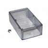 Hammond Univerzální skříň, řada: 1591 IP54 barva Průhledné barva Průhledné Polykarbonát 191 mm 56 mm 109 mm Hammond Univerzální skříň, řada: 1591 IP54 barva Průhledné barva Průhledné Polykarbonát 191 mm 56 mm 109 mm