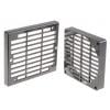 ebm-papst Filtr ventilátoru, řada: 508-510 Filtr pro montáž na ventilátor pro 120 mm ventilátor ABS 148 mm 130mm 38 mm