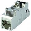 Telegartner Ethernetový konektor, řada: J00029A Vnější Cat6a, počet cest: 1, Montáž na propojovací panel, počet portů: