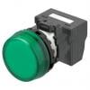 Omron Kontrolka pilotního světla, řada: M22N LED Bílá, průměr výřezu: 22 mm IP66 Plochý 24V Omron Kontrolka pilotního světla, řada: M22N LED Bílá, průměr výřezu: 22 mm IP66 Plochý 24V