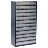 Skladovací jednotka se zásuvkami 60 Modrá Ocel Průhledné zásuvky 552 mm x 306mm x 150 mm Raaco