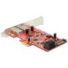 Delock 89389 karta USB 3.0 PCIe vč. nízkoprofilového krycího plechu na prázdný slot Delock 89389 karta USB 3.0 PCIe vč. nízkoprofilového krycího plechu na prázdný slot