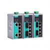 Ethernetový přepínač 6portový MOXA Přepínač pro ukládání a předávání Napájení přes síť Ethernet Ethernetový přepínač 6portový MOXA Přepínač pro ukládání a předávání Napájení přes síť Ethernet