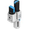 Regulátor s filtrem, řada: G 1/2 5 μm, přípojka portu: 1/2 in G, max. tlak: 18 bar Ruční Festo 542280