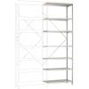 Manuflex RB2287 přístavný modul regálu oddělení , (š x v x h) 1000 x 3000 x 300 mm, ocelová podlaha