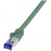 LogiLink C6A045S RJ45 USB kabel CAT 6A S/FTP 1.50 m zelená 1 ks LogiLink C6A045S RJ45 USB kabel CAT 6A S/FTP 1.50 m zelená 1 ks