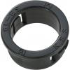 TRU COMPONENTS TC-SBR19M203 kabelová průchodka 15.8 mm, max. tloušťka desky 3.2 mm, polyamid, černá, 100 ks