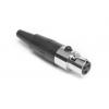 Amphenol Industrial Konektor XLR, barva Černá, Stříbrná, počet kontaktů: 5, orientace těla: Rovný Vnitřní, pokovení: Amphenol Industrial Konektor XLR, barva Černá, Stříbrná, počet kontaktů: 5, orientace těla: Rovný Vnitřní, pokovení: