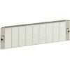 PismaSeT-P, přední panel, odvětrávaný, povrch větracích otvorů 250cm², šířka = 650 mm, výška = 3moduly Schneider Electric Množství: 1 ks PismaSeT-P, přední panel, odvětrávaný, povrch větracích otvorů 250cm², šířka = 650 mm, výška = 3moduly Schneider Electric Množství: 1 ks