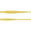 Schützinger měřicí kabel zástrčka 4 mm zástrčka 4 mm 200.00 cm žlutá 1 ks Schützinger měřicí kabel zástrčka 4 mm zástrčka 4 mm 200.00 cm žlutá 1 ks