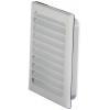 Siemens Ventilační mřížka Světle šedá, Plastové Paralelní 105 mm 105mm 16.5 mm