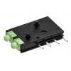 PCB LED indikátor barva Zelená Pravý úhel 2 LED 5 mm (T-1 3/4) 38 ° Dialight 2.1 V PCB LED indikátor barva Zelená Pravý úhel 2 LED 5 mm (T-1 3/4) 38 ° Dialight 2.1 V