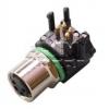 Zásuvka M8 kód A, 4 piny, 90°, 60 V / 4 A, IP67