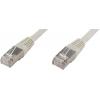 econ connect F6TP0,25GR RJ45 síťové kabely, propojovací kabely CAT 6 S/FTP 0.25 m šedá párové stínění 1 ks