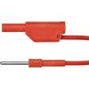 Schützinger AL 8323 / 1 / 100 / RT adaptérový kabel zástrčka 4 mm zástrčka 4 mm červená 1 ks Schützinger AL 8323 / 1 / 100 / RT adaptérový kabel zástrčka 4 mm zástrčka 4 mm červená 1 ks