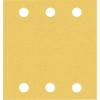 Bosch Accessories 2608901657 Brusný papír pro oscilační brusku Zrnitost 120 (d x š) 107 mm x 115 mm 50 ks
