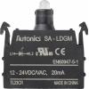 TRU COMPONENTS SA-LDGM LED kontrolka zelená 12 V, 24 V 1 ks TRU COMPONENTS SA-LDGM LED kontrolka zelená 12 V, 24 V 1 ks