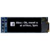 Displej OLED 0.91 in Bílá Pasivní matice 128 x 32 pixelů COB Midas I2C