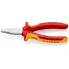 Ploché kleště 1, celková délka: 160 mm, Nástrojová ocel délka čelistí 30mm Krátké Knipex Splňuje normu VDE/1000V Ploché kleště 1, celková délka: 160 mm, Nástrojová ocel délka čelistí 30mm Krátké Knipex Splňuje normu VDE/1000V