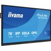 Iiyama displej Digital Signage Energetická třída (EEK2021): G (A - G) 189.3 cm 75 palec Iiyama displej Digital Signage Energetická třída (EEK2021): G (A - G) 189.3 cm 75 palec
