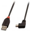 LINDY USB kabel USB 2.0 USB-A zástrčka, USB Mini-B zástrčka 1.00 m černá 31971