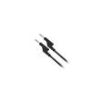 Kabel propojovací GETI GT-L08 černý 1mm2/ 2m Kabel propojovací GETI GT-L08 černý 1mm2/ 2m
