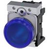 Siemens Indikátor, řada: SIRIUS ACT 3SU11 Montáž do panelu LED Modrá, průměr výřezu: 22 mm IP69, IP66, IP67, IP20 Kulatý Siemens Indikátor, řada: SIRIUS ACT 3SU11 Montáž do panelu LED Modrá, průměr výřezu: 22 mm IP69, IP66, IP67, IP20 Kulatý
