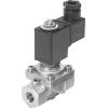 Elektromagnetický ventil 2/2, řada: VZWF G Solenoid, max. průtok: 1920 L/min Festo 24 V dc