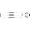 TOOLCRAFT 136475 částečně rýhovaný válcový kolík (Ø x d) 6 mm x 50 mm ...
