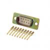 Amphenol India Konektor D-Sub, řada: M24308, počet kontaktů: 9, orientace těla: Rovný 2.77 mm, Montáž do panelu Vnitřní, Amphenol India Konektor D-Sub, řada: M24308, počet kontaktů: 9, orientace těla: Rovný 2.77 mm, Montáž do panelu Vnitřní,
