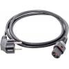 HAWA 1008271 IEC kabel černá 2.00 m