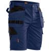Jobman J2722-blau/schwarz-54 Krátká kalhoty vel. Oblečení: 54 tmavě modrá, černá